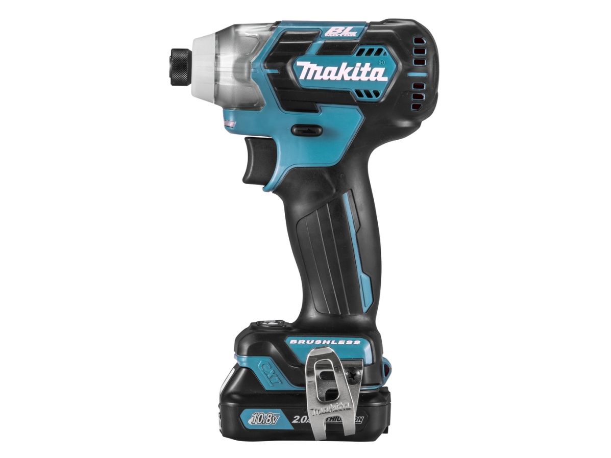 Makita TD111DSAJ, Mutterdragare, Svart, Bl&aring;, 1/4, 135 nm, 1600 RPM, 3900 RPM