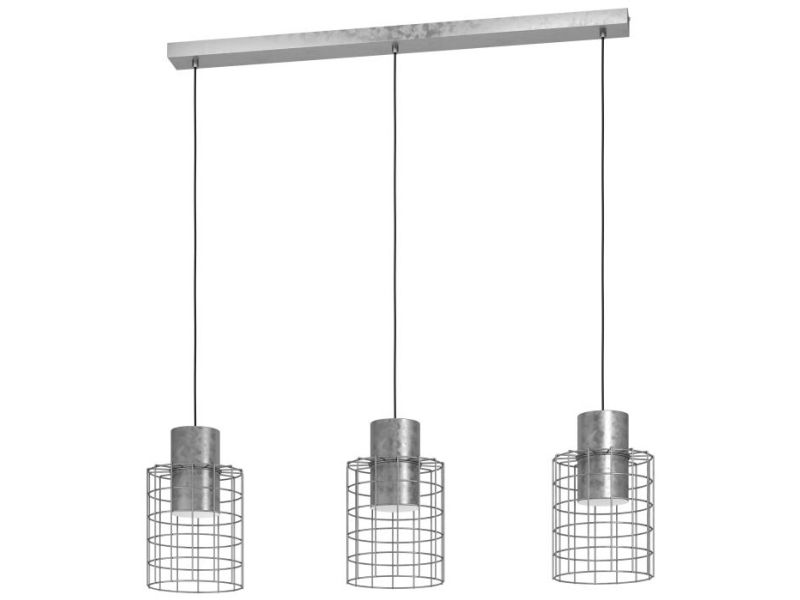 Eglo Milligan Lange Ablage 3Xe27 L930 Zink