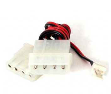 Gembird Cc-Psu-5 - Gebläsestromadapter - 4-Pin Interner Strom (Stecker) Auf 4-Pin Interner Strom, 3-Pin Interner Strom 12V
