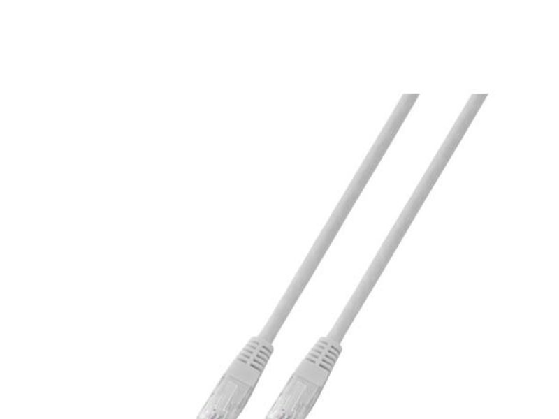 EFB Elektronik 5m Cat6 Patch, 5 m, Cat6, U/UTP (UTP), RJ-45, RJ-45, Hvid