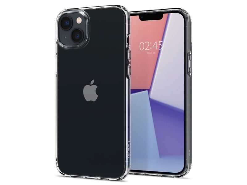Spigen Acs04678, Cover, Apple, Iphone 14, Iphone 13, 15,5 Cm (6.1 Zoll), Transparent