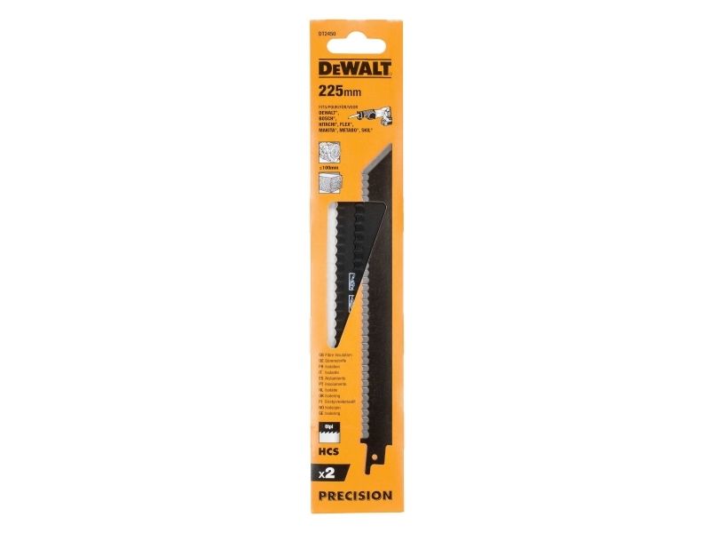 Grąžtas Pjūkleliai tiesiniam pjūklui DeWalt DT2450-QZ 225 mm 2 vnt.