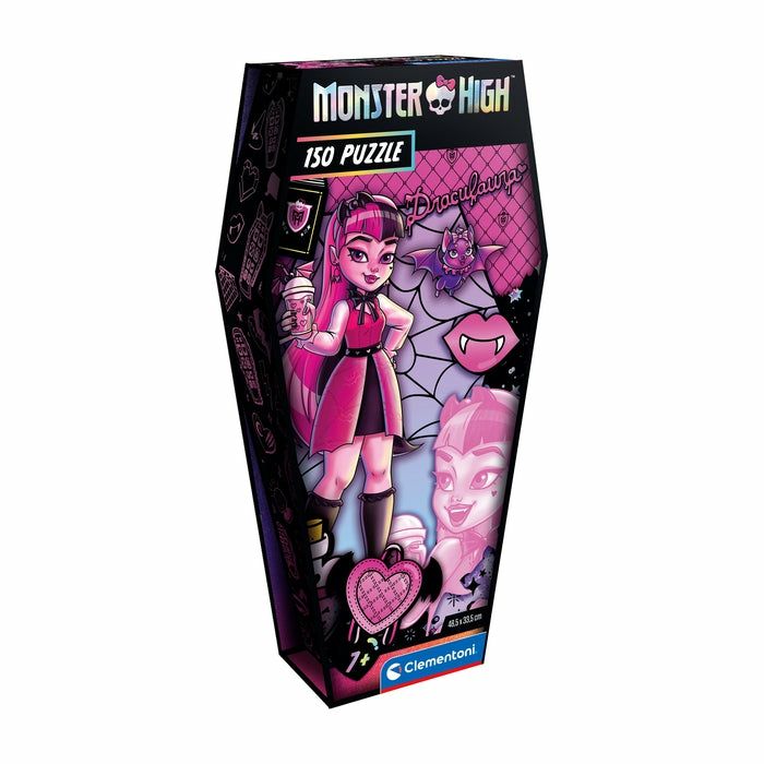 Puslespil Monster High Coffin Pack Dracul, 150 Brikker