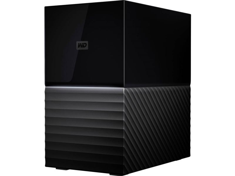 Wd My Book Duo Wdbfbe0160jbk - Harddisk-Array - 16 Tb - 2 Bays - Hdd 8 Tb X 2 - Usb 3.1 (Ekstern)