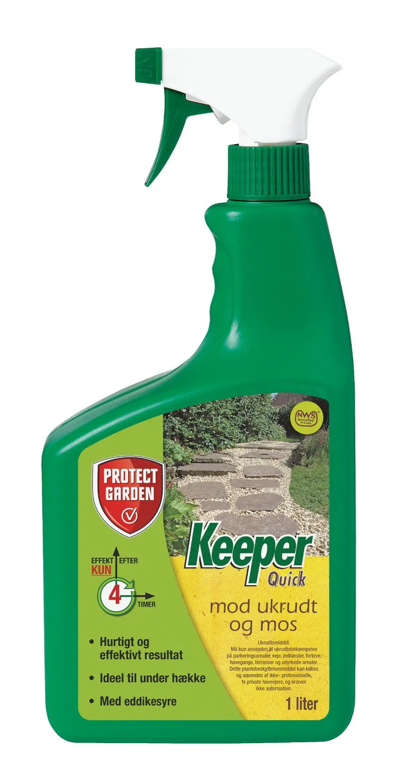 Keeper Quick mod ukrudt og mos - 1l