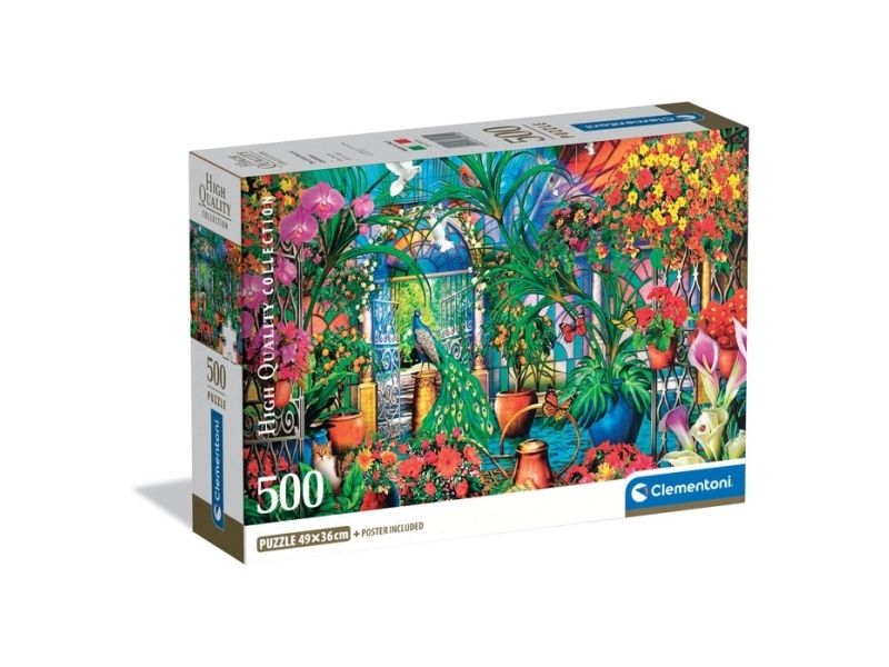 Puslespil Hqc The Greenhouse Caretakers, 500 Brikker