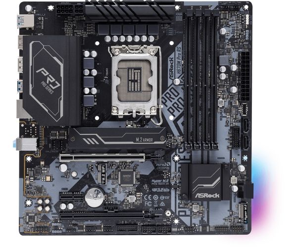 Asrock H670m Pro Rs, Intel, Lga 1700, Intel Celeron , Intel Core I3, Intel Core I5, Intel Core I7, Intel Core I9, Intel Pentium , Ddr4-Sdra