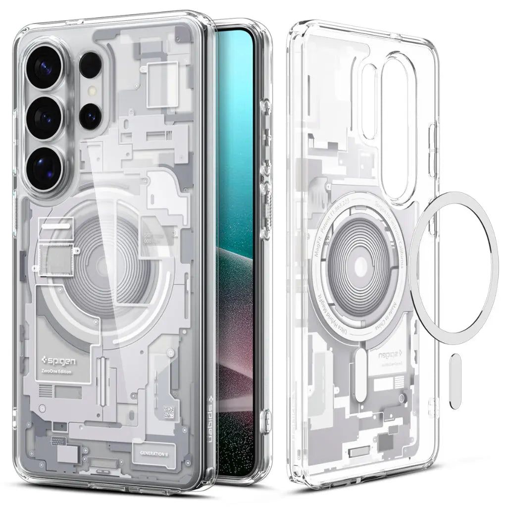 Spigen Zero One (Magfit), Hülle, Samsung, Galaxy S26 Ultra, 17,5 Cm (6.9"), Hvid