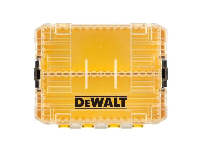 DEWALT TOUGHCASE DT70803-QZ verktygsl&aring;da, mellanstor, gul, tom
