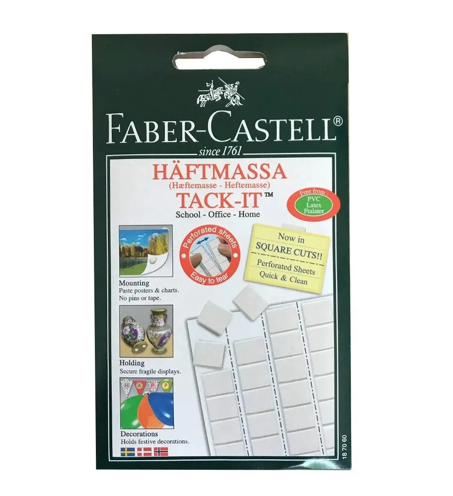 Hæftemasse Faber-Castell 50g hvid | Kontorsmaterial - Kontorstillbehör - Övriga | GameStuff