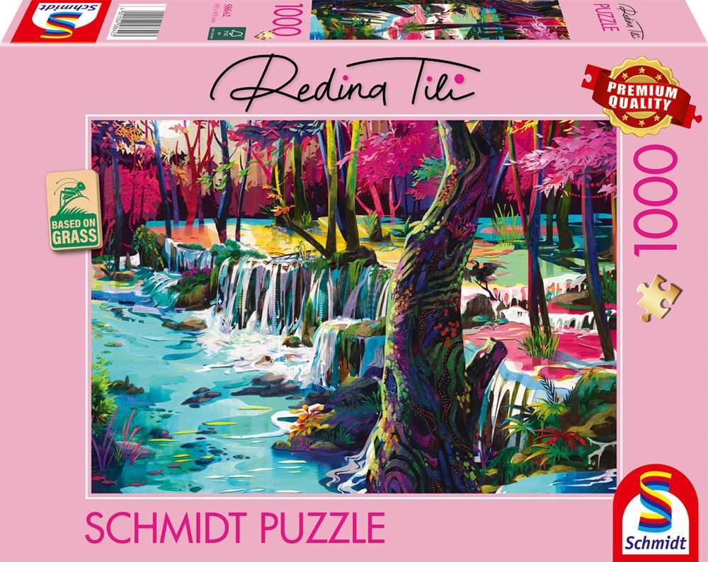 Schmidt Spiele 58642 Redina Tili Pfad Der Fantasie Puzzle, 1.000 Teile, 1000 Stück(E), Landschaft, 12 Jahr(E)