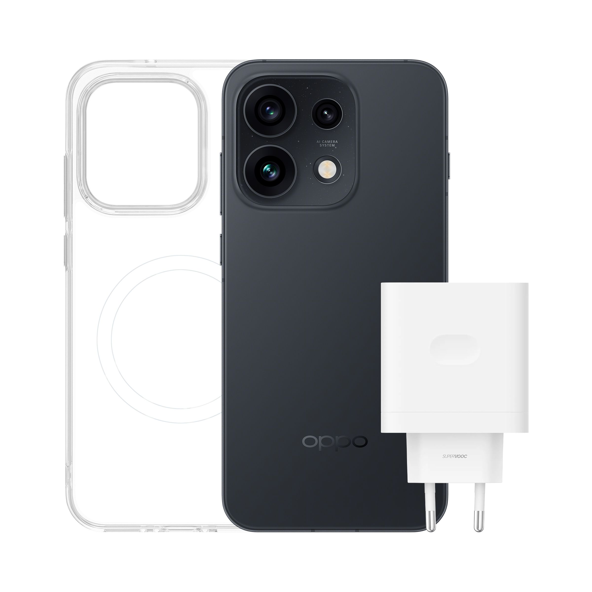 Oppo Reno16 Pro 5G Starlight Black Box, 16,1 Cm (6.32"), 12 Gb, 512 Gb, 200 Mp, Android 16.0, Sort