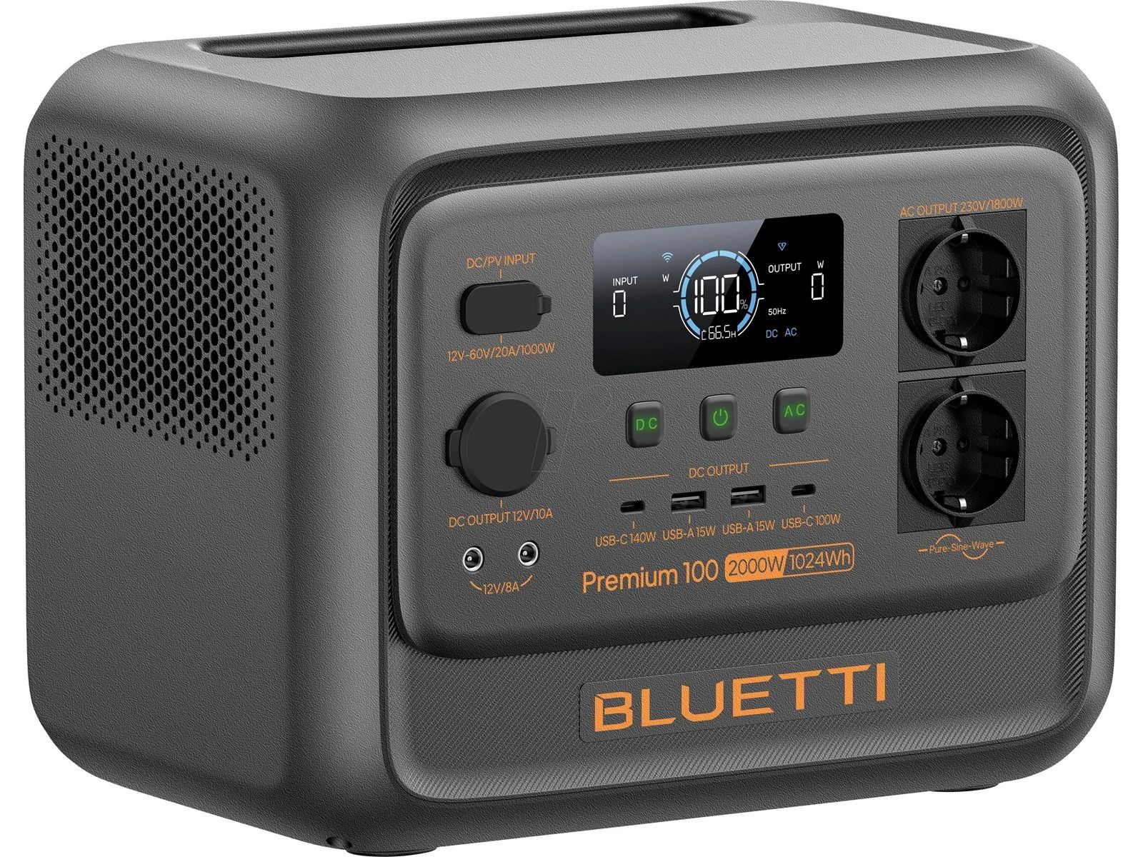 Bluetti Premium 100 V2 - 1024Wh / 2000W
