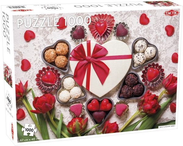 Tactic Sweets For My Sweet 1000 Pcs, 1000 Stk, Kunst, 9 År