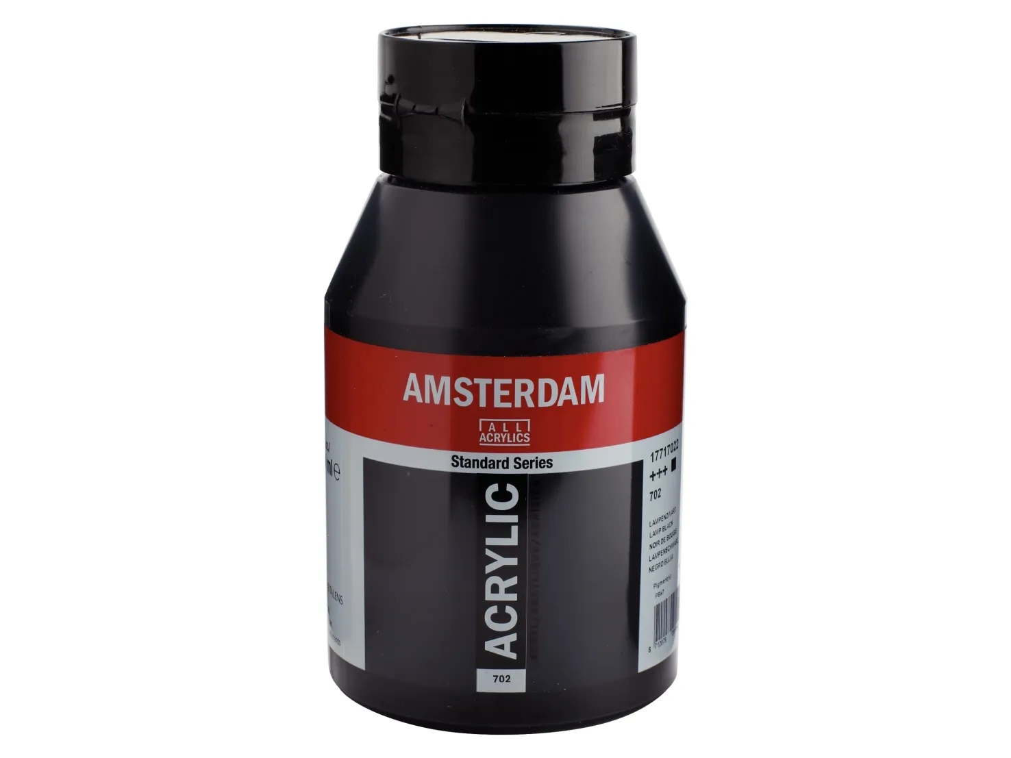 Amsterdam Standard Series Acrylic Jar Lamp Black 702 | Skola & Hobby - Konstmaterial - Akryl & Akvareller | GameStuff