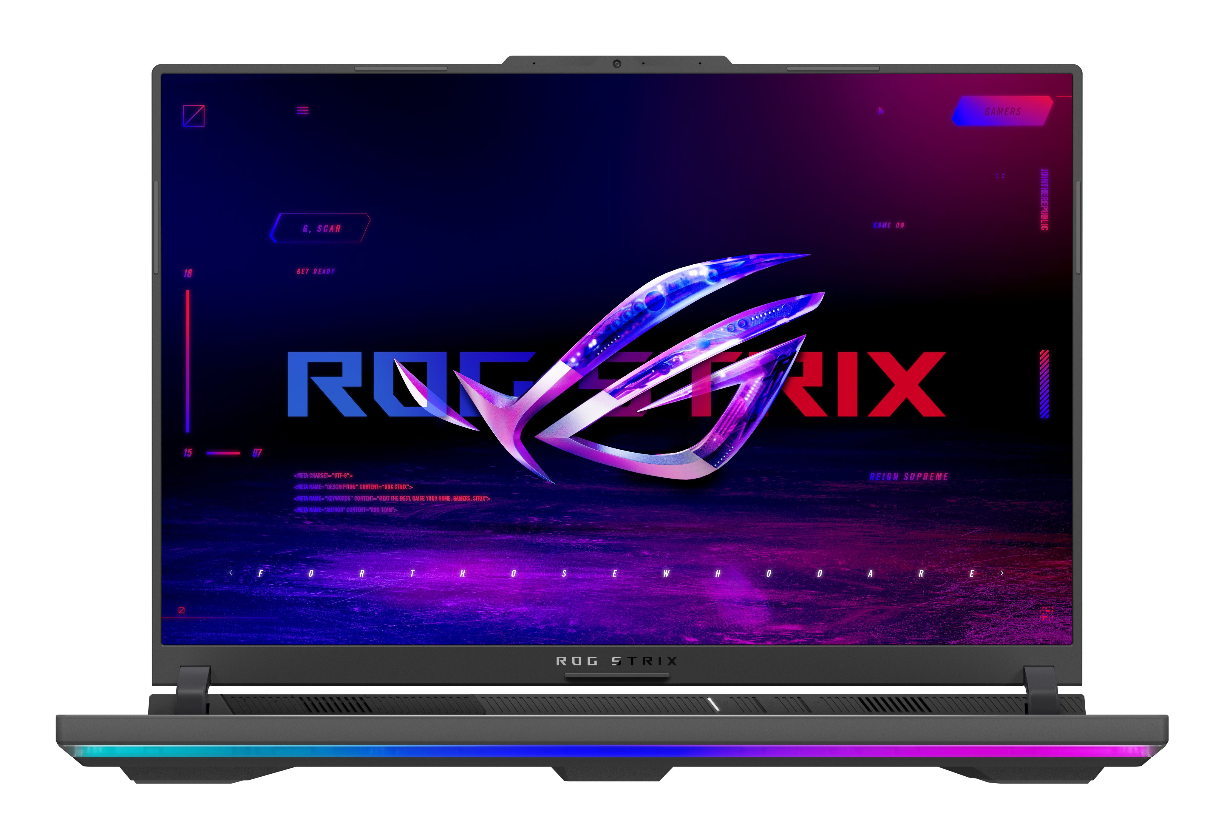 Asus Rog Strix G16 G614pr-Rv004w 16 1920 X 1200 (Wuxga) Ryzen 9 - 8940Hx 16Gb 1Tb Nvidia Geforce Rtx 5070 Ti / Amd Radeon 610M Windows 11 Home