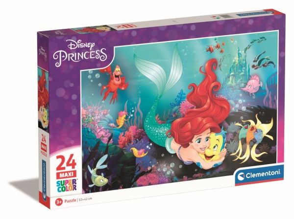 Puzzles, Maxi Disney Princess, Die kleine Meerjungfrau, 24 Teile - Bild 4