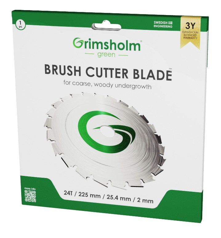 Grimsholm Brush Cutte Blade 24T 225Mm 2Mm 25.4Mm 1