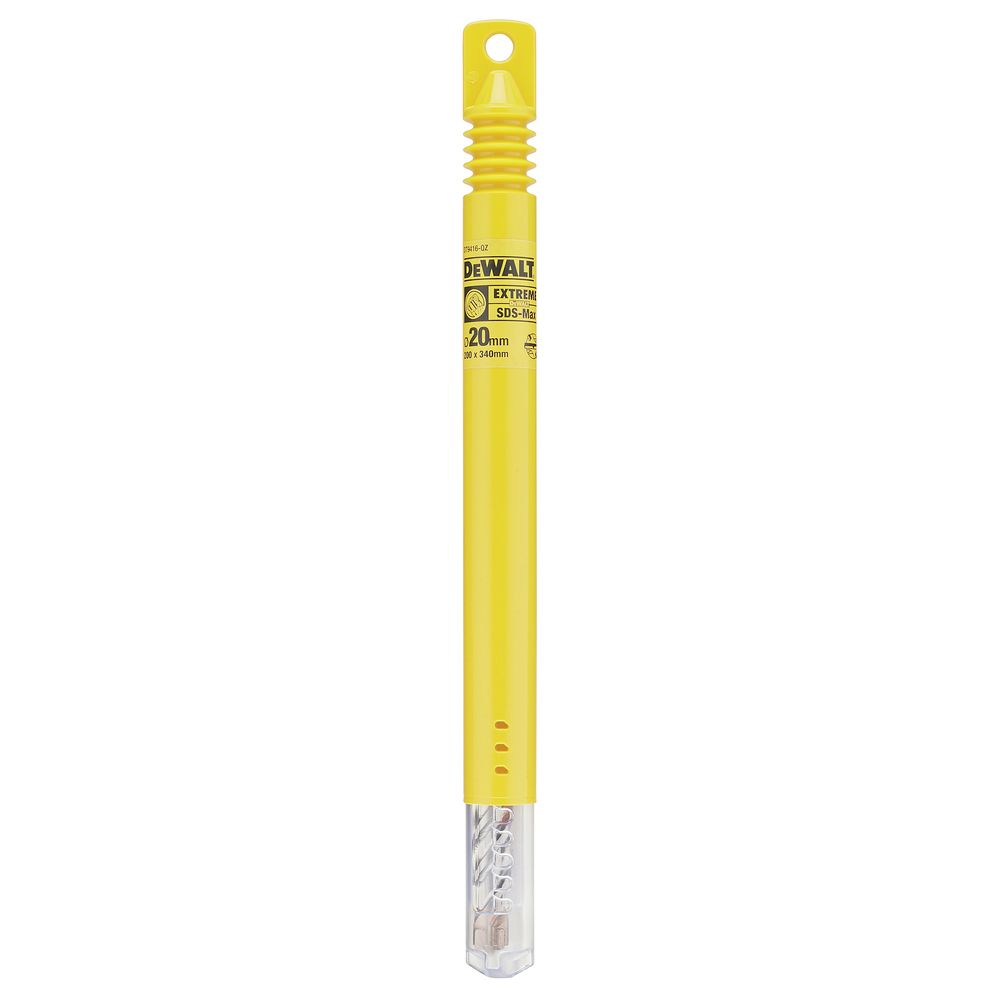 DeWALT DT9416-QZ, Borr, Borrhammare, Murborr, bits, H&ouml;gerrotation, 2 cm, 340 mm, Betong, Murverk