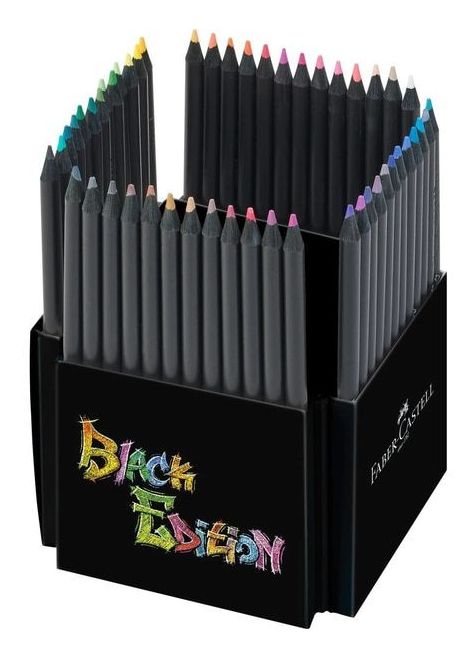 Faber-Castell Black Edition, Mehrfarbig, 50 Stück(E)