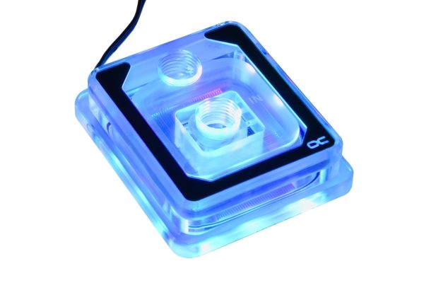 Alphacool 12955, Vandblok, Plexiglas, Transparent, Lga 1150 (Stik H3), Lga 1151 (Stik H4), Lga 1155 (Socket H2), Lga 1156 (Socket H), Lga 1200..., 63