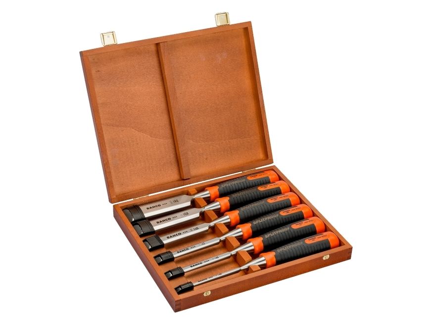 Bahco stemmejern, sæt med 6, 10, 12, 18, 25 og 32 mm