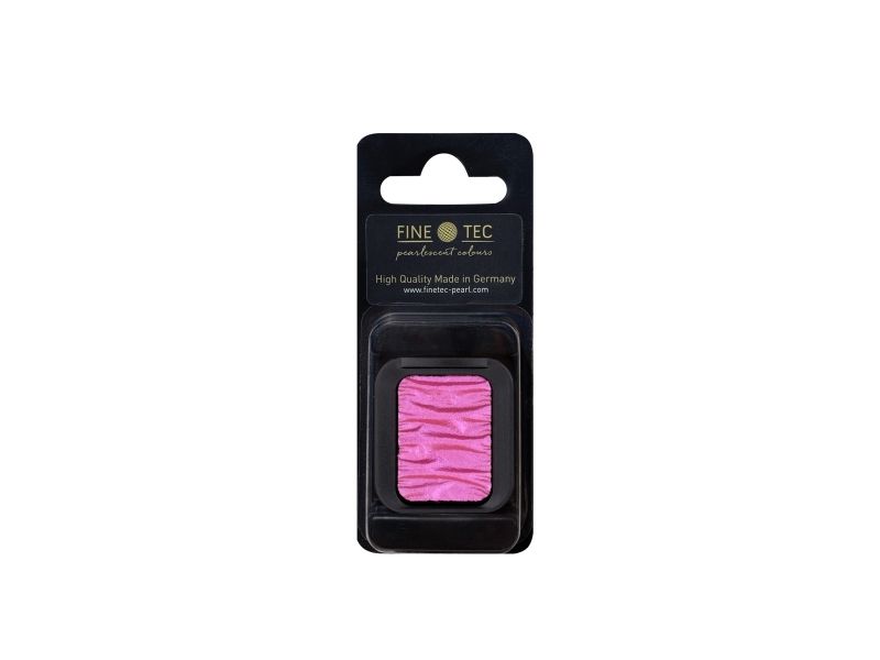 Finetec Perlemorsfarvet Vandfarvepalette | Fuchsia