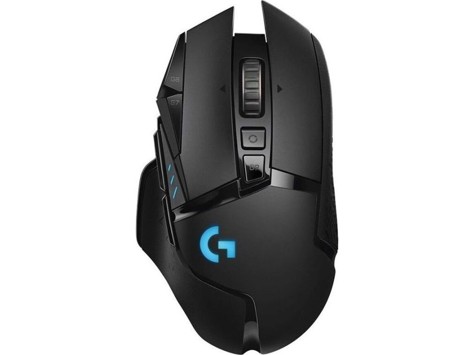 Logitech Gaming-Maus G502 Lightspeed - Mus - Optisk - 11 Knapper - Trådløs, Kabling - Lightspeed - Trådløs Modtager (Usb)