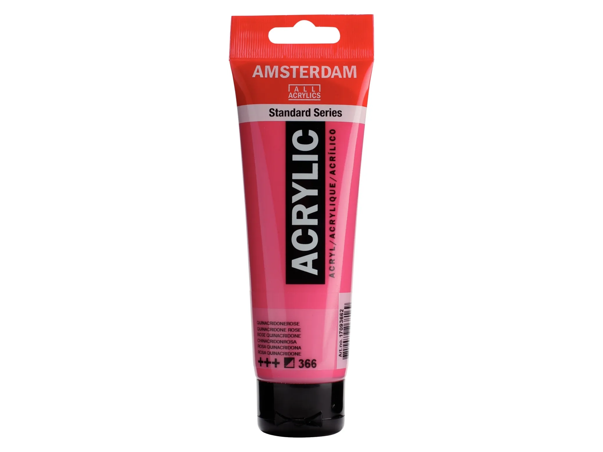 Amsterdam Standard Series Acrylic Tube Quinacridone Rose 366