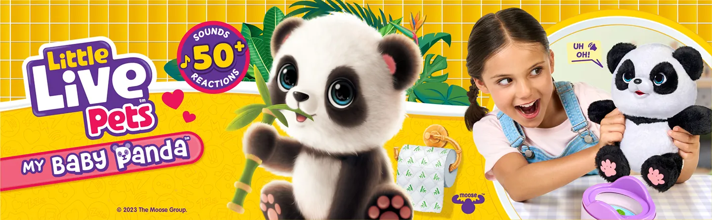 LITTLE LIVE PETS MIN BABY PANDA