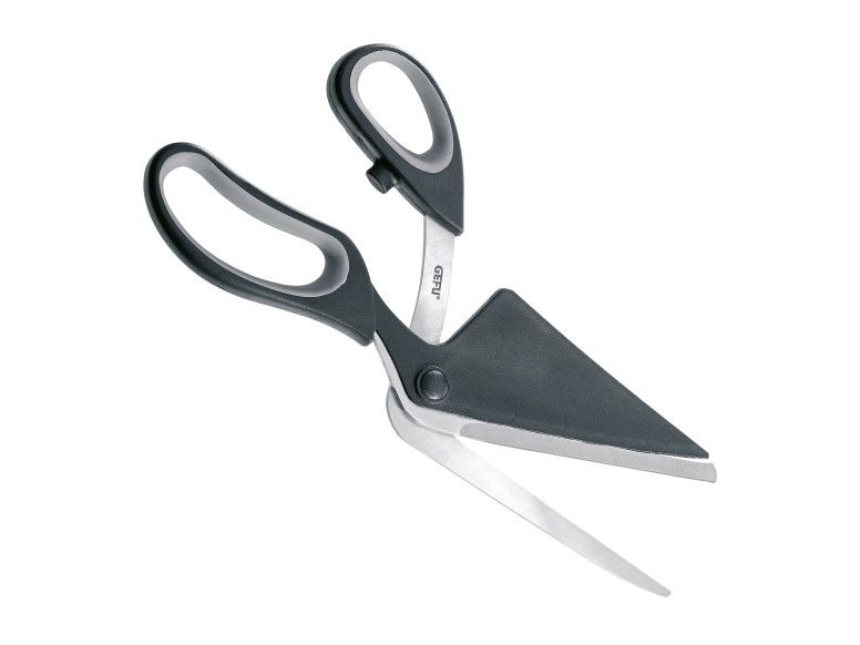 GEFU PEZZO, Pizza, Sort, Grå, Stål, Plast, 272 mm, 82 mm