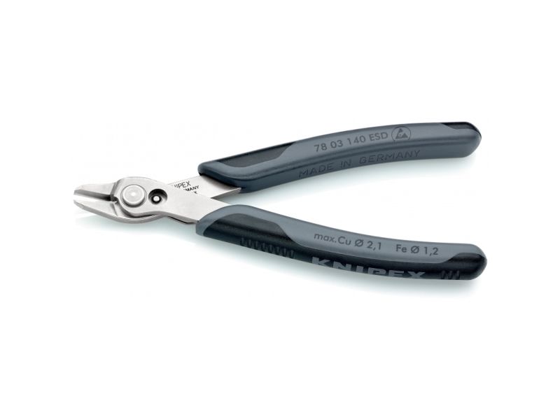 Knipex Super Knips Xl Esd, Diagonale Zange, 1,23 Cm, 9,2 Mm, 2,1 Mm, 9,2 Mm, Schutz Vor Elektrostatischer Entladung (Esd)