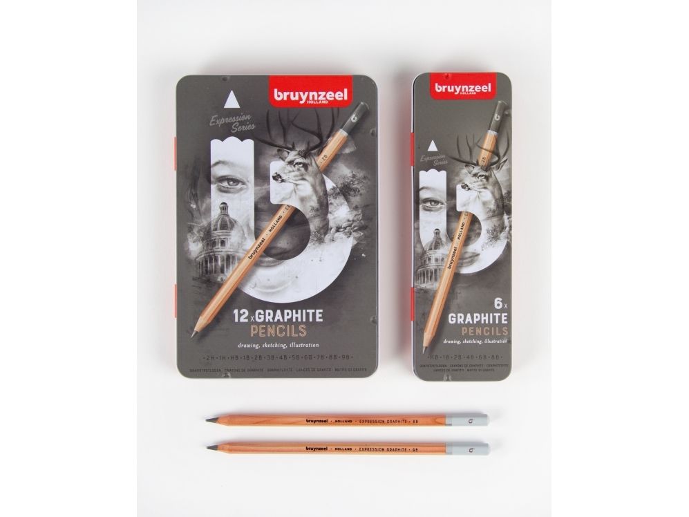 Bruynzeel 60311006, Multi, Trä, Hexagonal, 6 styck | Skola & Hobby - Konstmaterial - Pennor | GameStuff