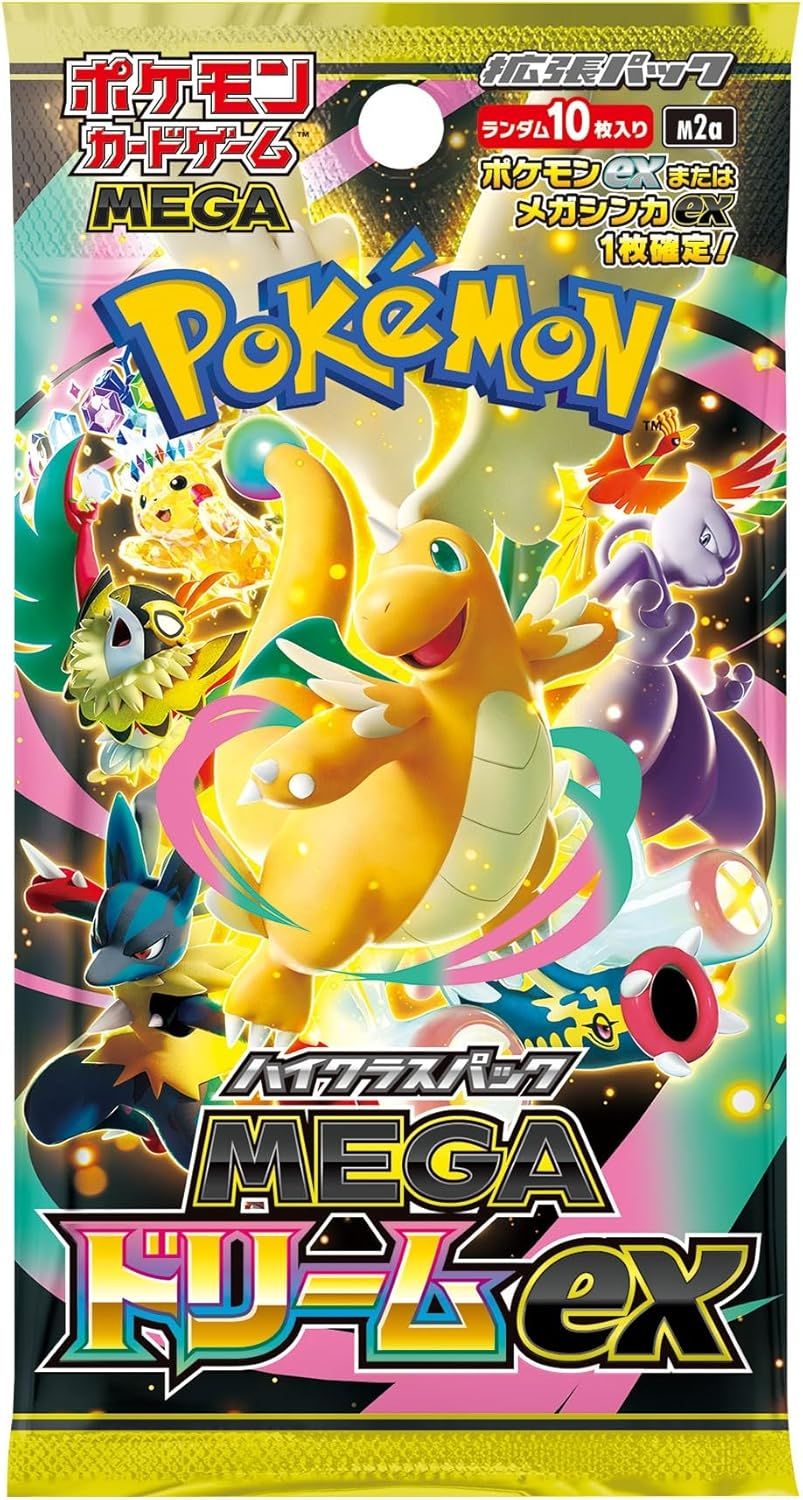 The Pokemon Pokemon TCG - Mega Evoliution - Mega Dream Booster| JP