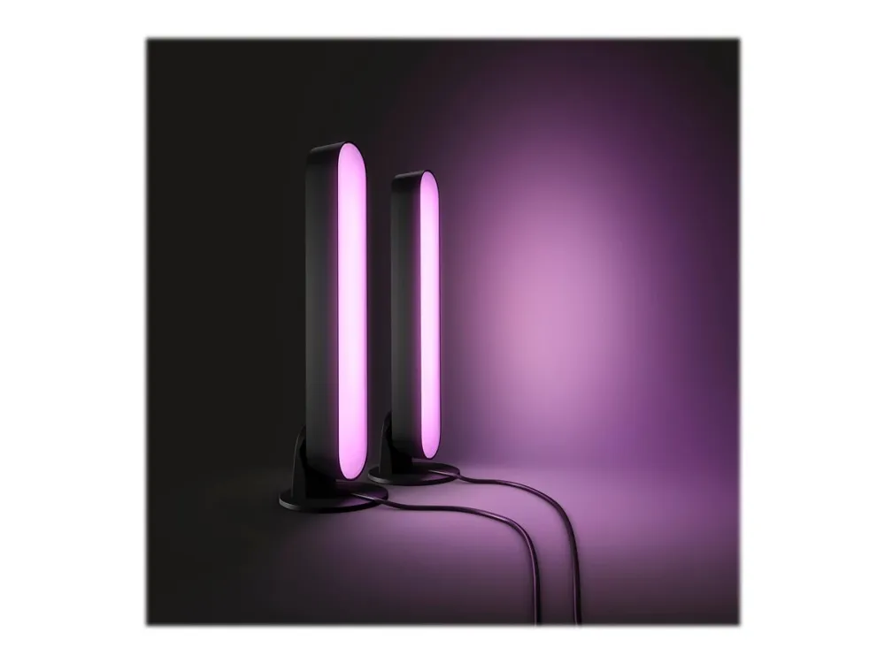 Philips Hue White Color Ambiance Play Dobbeltpakke - Sort | Belysning - Intelligent belysning (Smart Home) - Intelligent belysning | GameStuff