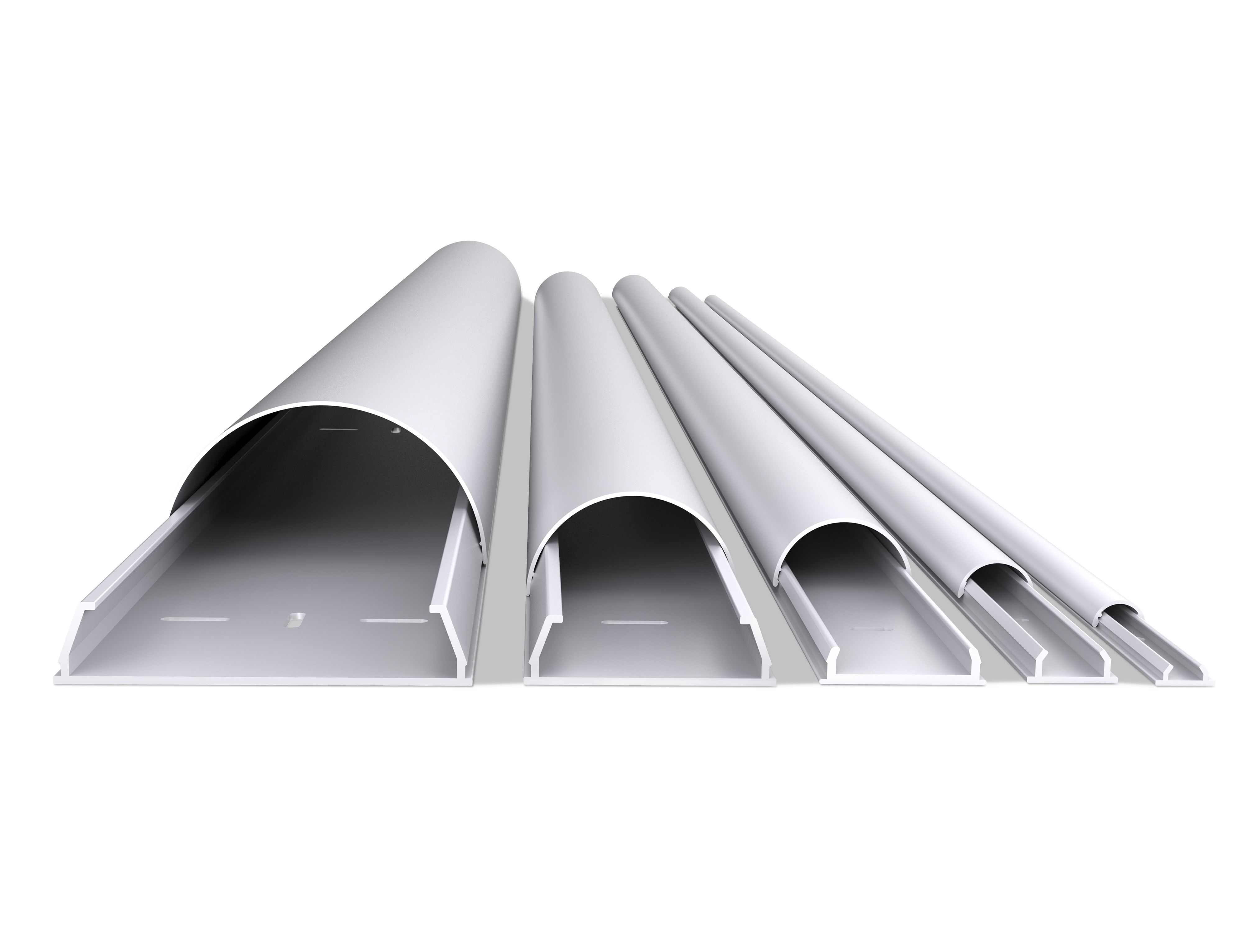 Multibrackets M Universal Cable Cover, Aluminium, -15 - 65 °C, 1,1 m, 33 mm, 33 x 1100 x 18 mm