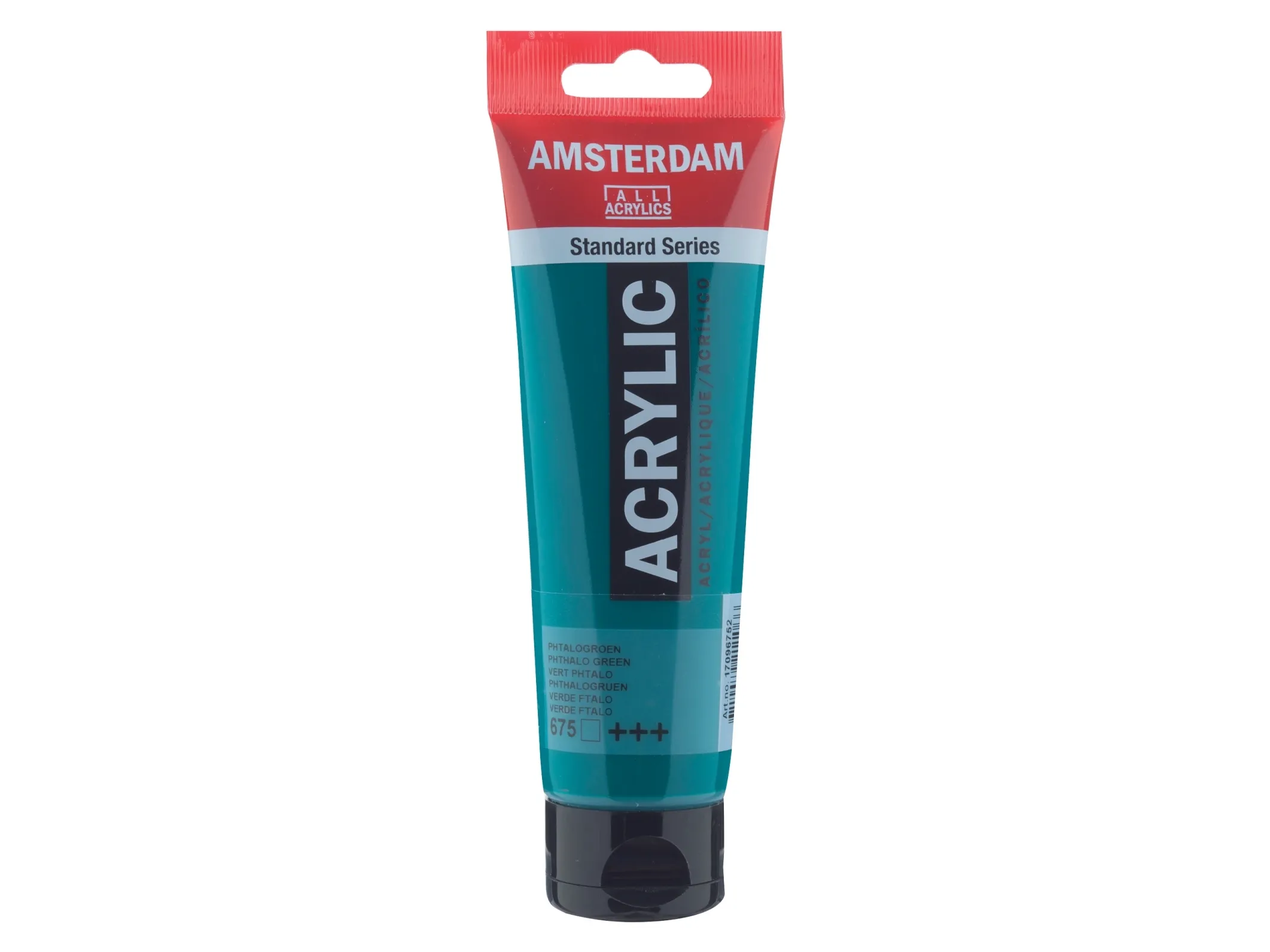 Amsterdam Standard Series Acrylic Tube Phthalo Green 675 | Skola & Hobby - Konstmaterial - Akryl & Akvareller | GameStuff