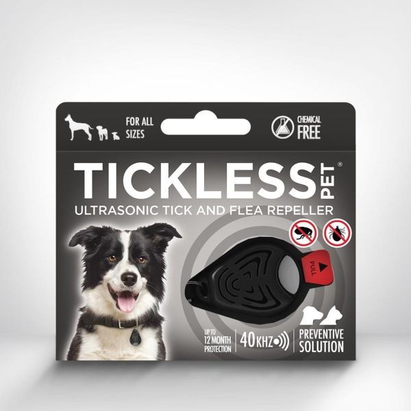 Tickless Tickless Ultraschall-Zecken- Und Flohfänger Für Hunde Und Katzen, Schwarz