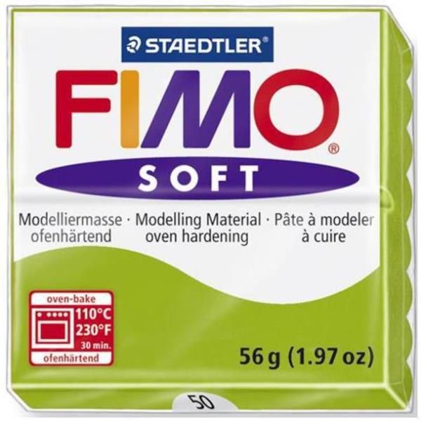 Staedtler Fimo Soft - Plasticine - Grøn - 110 °C - 30 Min - 56 G - 55 Mm