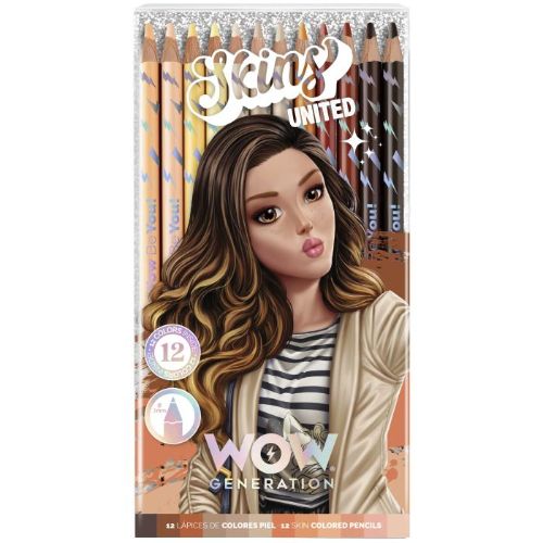 WOW® Generation, 12 färgpennor – blandade förpackningar | Skrivredskap - Blyertspennor & pencils - Stiftpennor | GameStuff