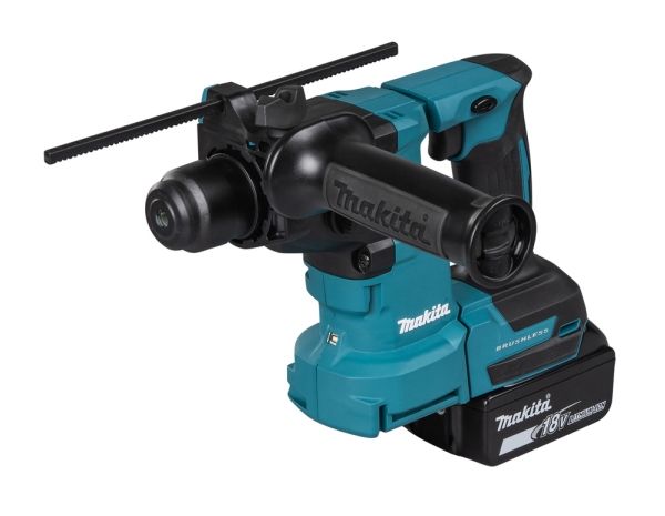 Makita DHR183RTWJ batteridriven kombihammare 18 V, 1,7 J, 2 x 5,0 Ah batterier