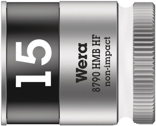 Wera 8790 Hmb Hf, Krom Vanadium Stål (Cr-V), 9,53 Mm (0.375"), 1 Stk, Tjekkiet, 23,5 Mm, 2,9 Cm