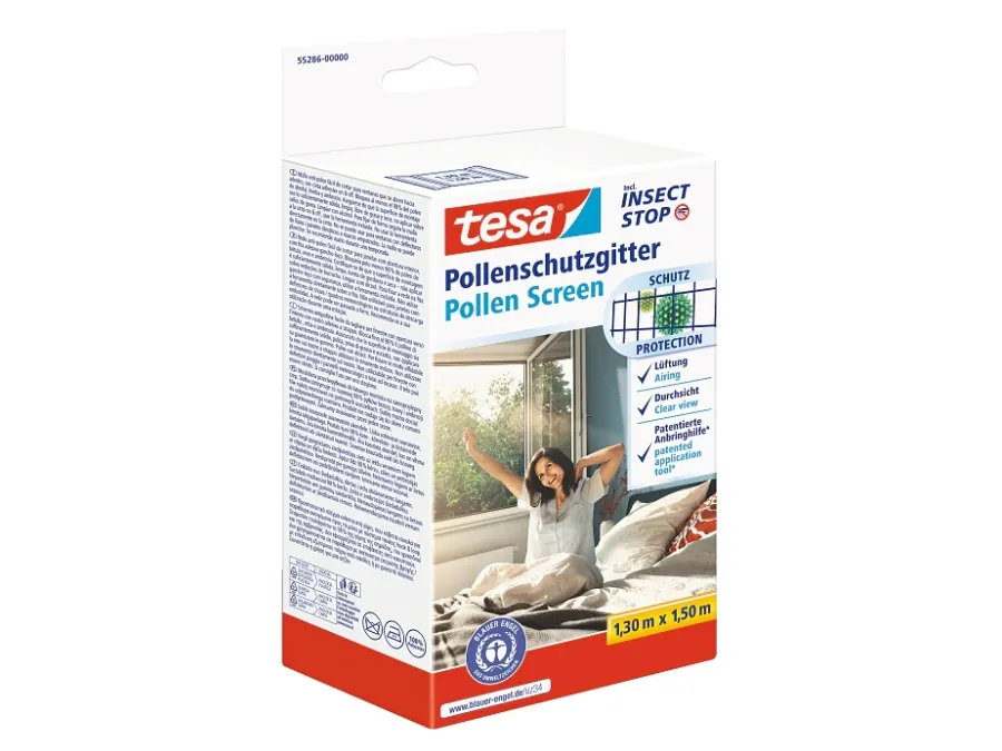 tesa Pollenschutzgitter 55286-00000-00 (B x H) 130 cm x 150 cm Antracit 1 stk