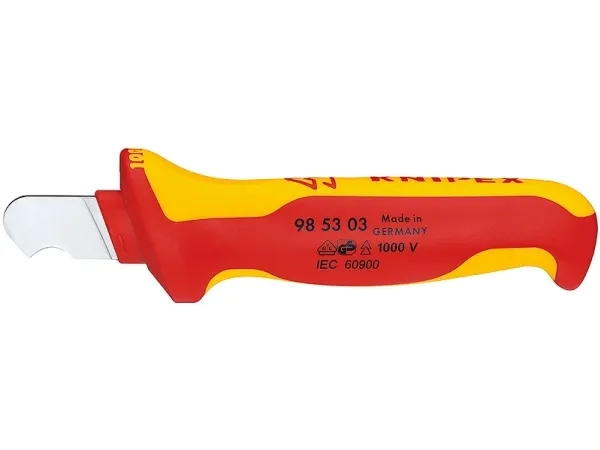 Knipex 98 53 03 98 53 03 Kabelkniv Egnet til Rundkablar