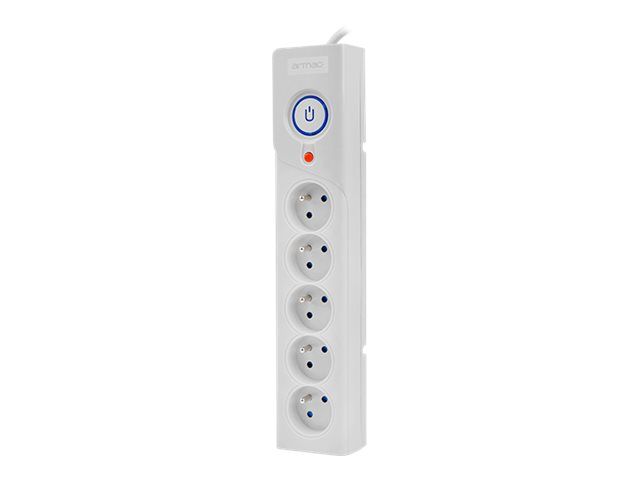 Power Strip Armac Z5 Surge Protector 5 Sockets 5M Gray (Z5/Sz/50)