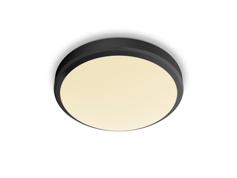Philips Doris Deckenleuchte, 6 W, Led, Ip44, Schwarz