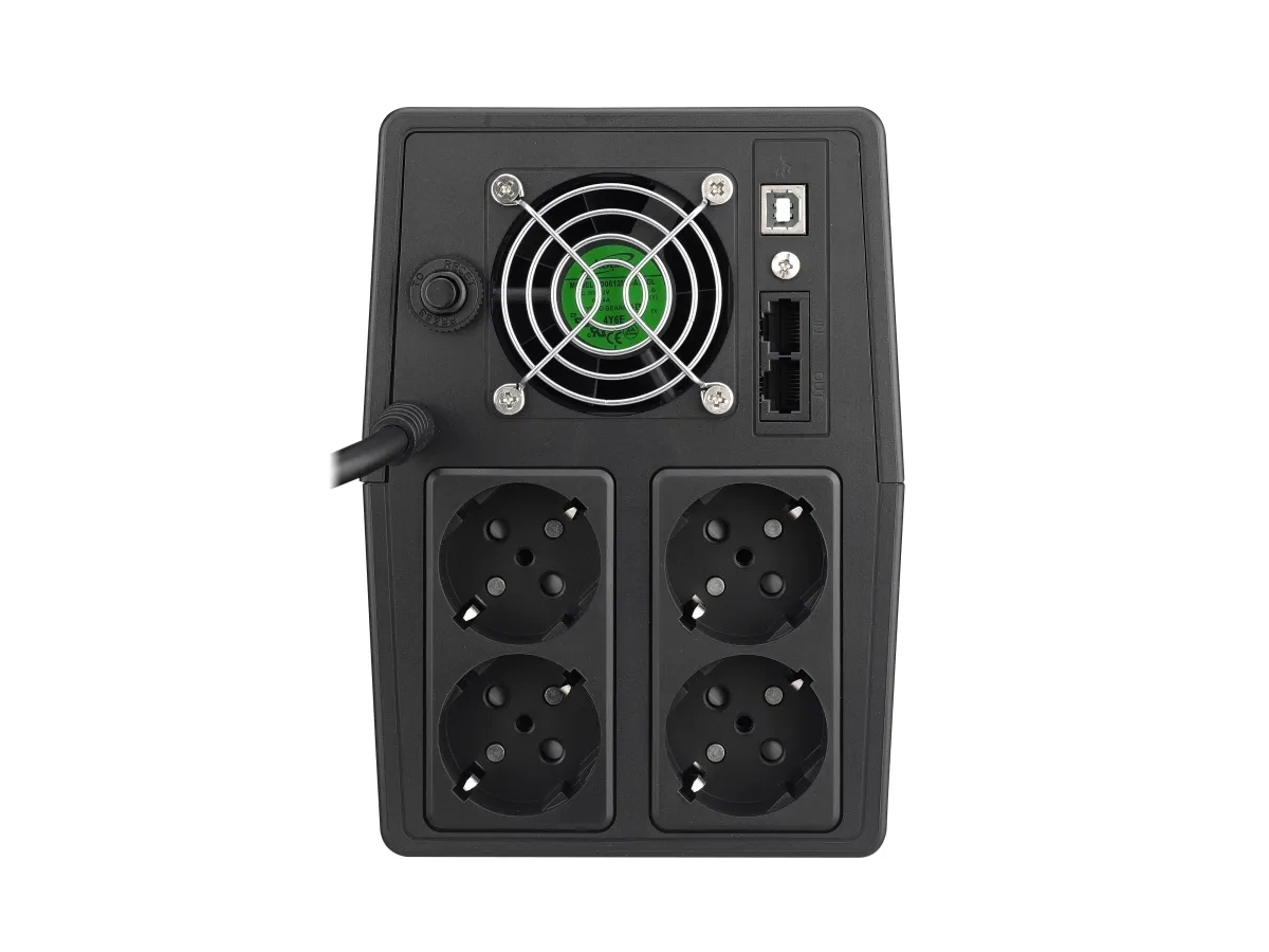 PowerWalker VI 2000 SCL, Linjeinteraktiv, 2 kVA, 1200 W, Sinus, 162 V, 290 V | Datorer & Surfplattor - UPS | GameStuff