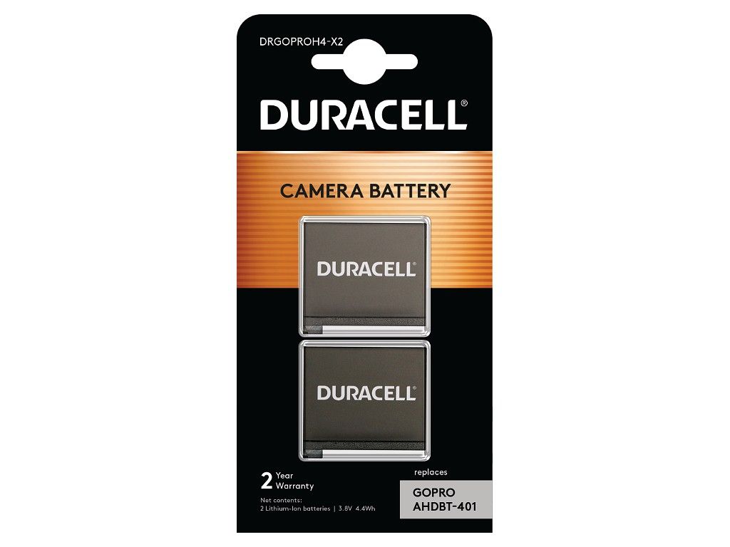 Duracell Kamera-Akku Für Gopro Hero 4 - 2 Stk