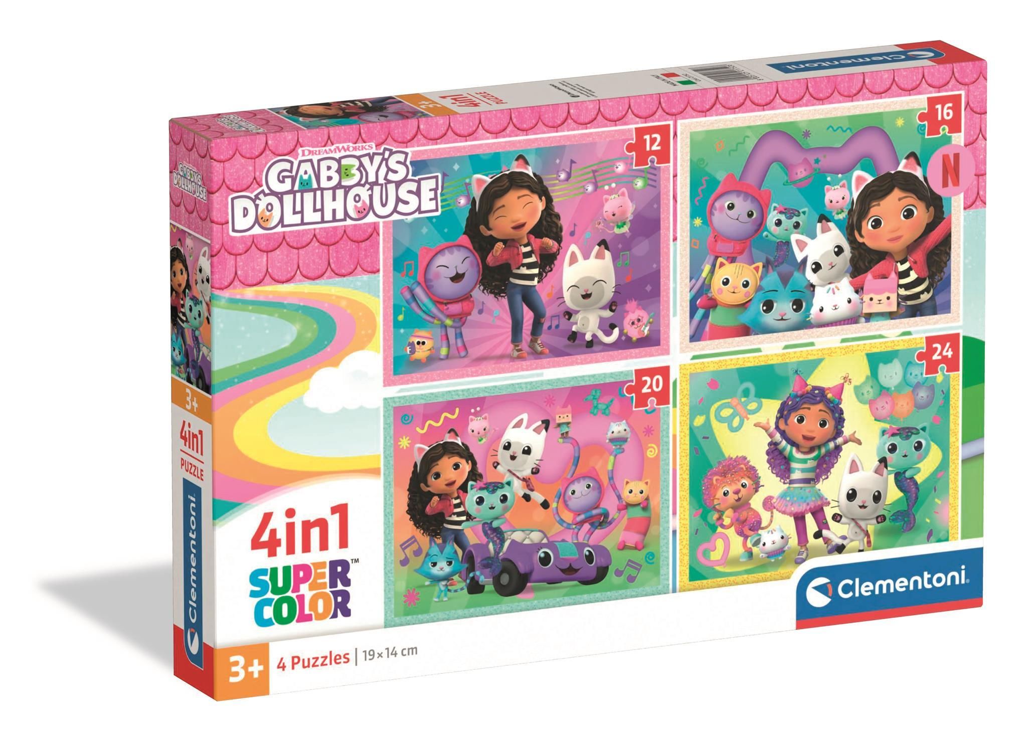 4-In-1-Puzzle „Gabby’S Dollhouse“ 2026