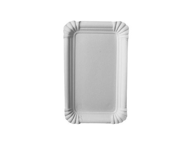 PAPSTAR Pappteller Rechteckig 16cm Weiß 250 Stk. - Image 3